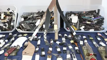 Denetimde bulunan kesici alet ve silahlar