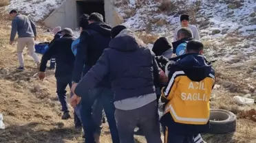 Kaza sonrası araç görüntüsü