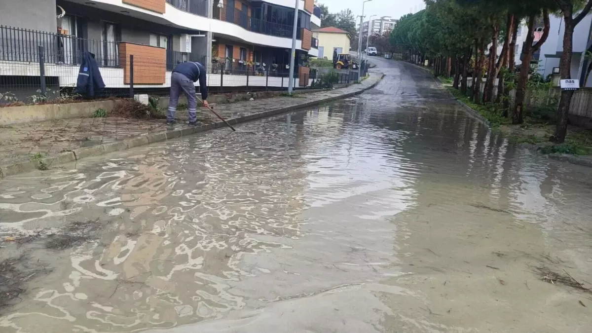 Aydın sel sonrası otel dışı görüntüsü