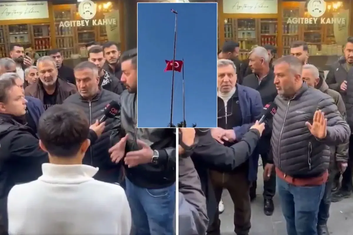 Nusaybin’de Bayrak Olayına Tepki: Esnaf “Bize Mal Etmesin” Dedi