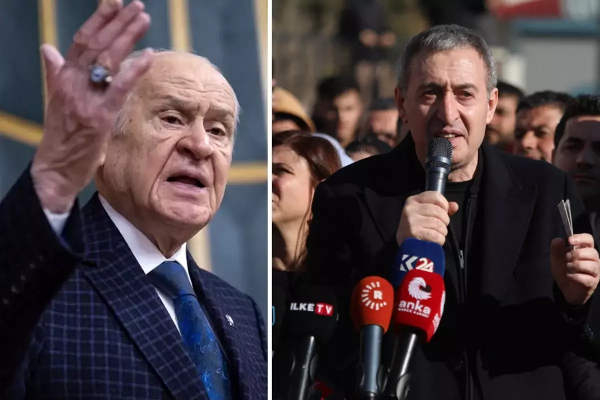 MHP ve DEM Parti temsilcileri arasında gerilim