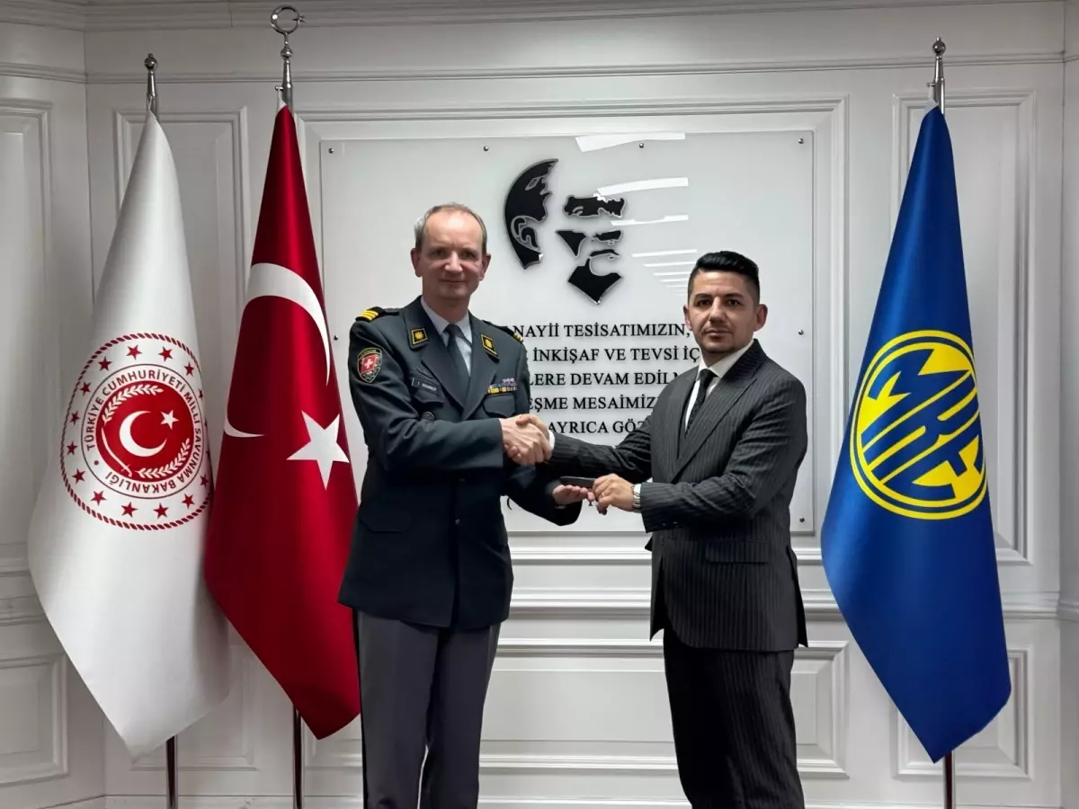 İsviçre Genelkurmay Heyeti MKE Tesislerini İnceledi