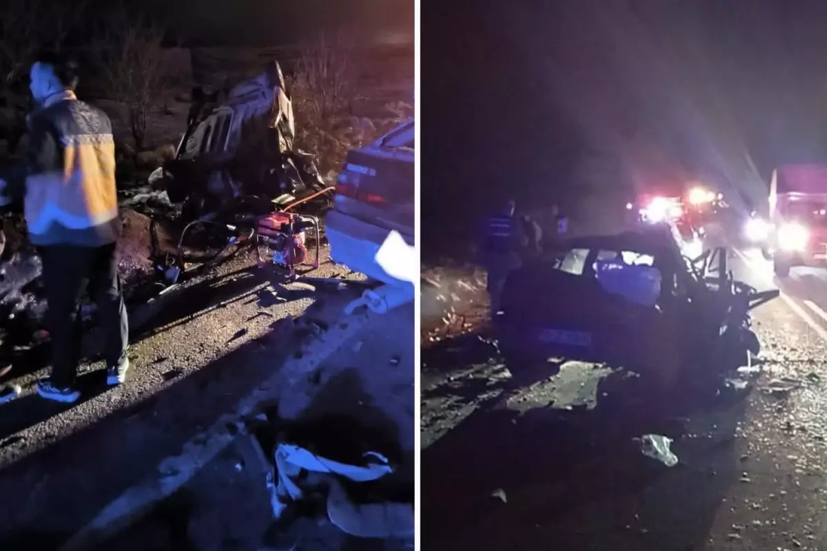 Midyat’ta Trafik Kazası: 3 Kişi Hayatını Kaybetti, 2 Yaralı