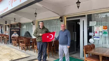 Dağıtım anından bir kare