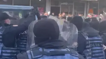 İğdır’da tutuklanan Deniz Kaynar’ın polis memurlarıyla fotoğrafı