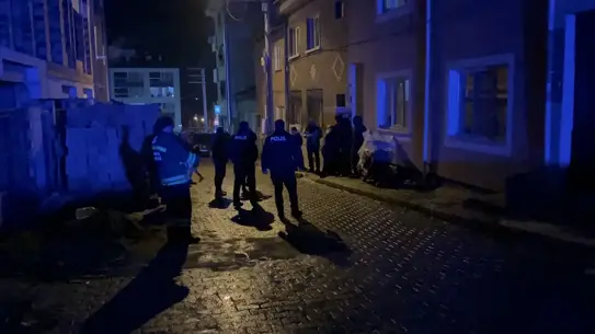 Eskişehir'de 3. kattan düşen engelli adamın fotoğrafı