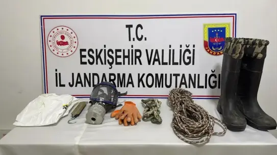 Jandarma ekipleri operasyon sırasında
