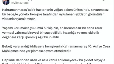 Kahramanmaraş'ta yaşanan bebek şiddeti olayı