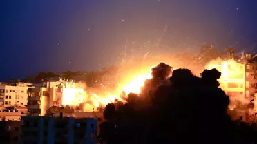 Saldırıda kullanılan hava aracı ve patlama anı