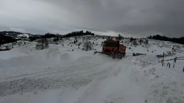 Ordu’da kar ve tipi nedeniyle trafik sıkışıklığı