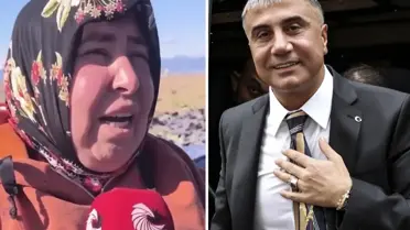 Sedat Peker ve yardım belgesi