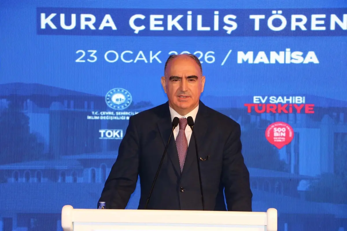 Alparslan Bayraktar: Türkiye Yüzyılı Çerçevesinde 500 Bin Yeni Konut Hedefi