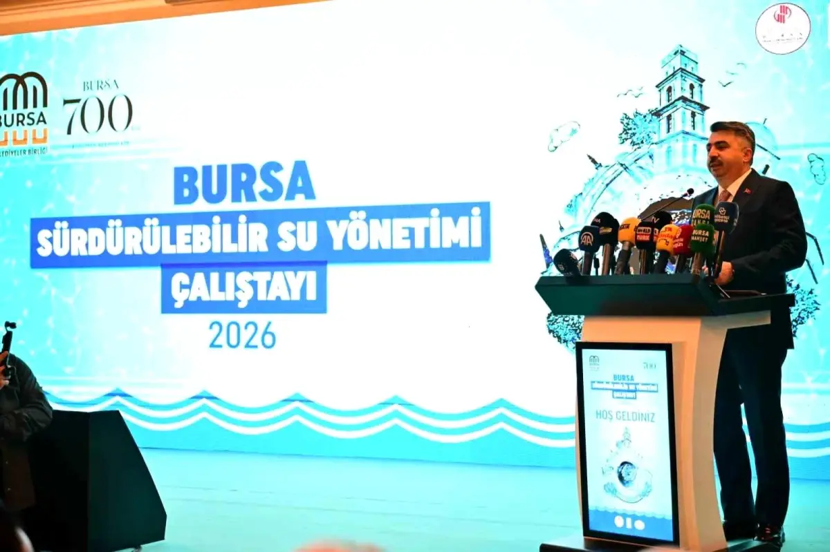 Bursa’da Sürdürülebilir Su Yönetimi Çalıştayı: Belediyeler Birliği ve Partnerler Bir Arada