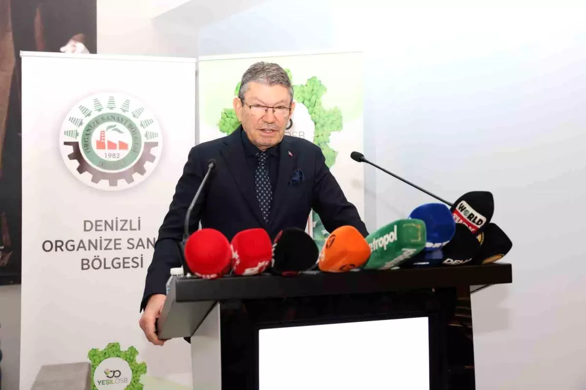 Denizli Organize Sanayi Bölgesi, Avrupa Yeşil Mutabakatı Sertifikasını Aldı