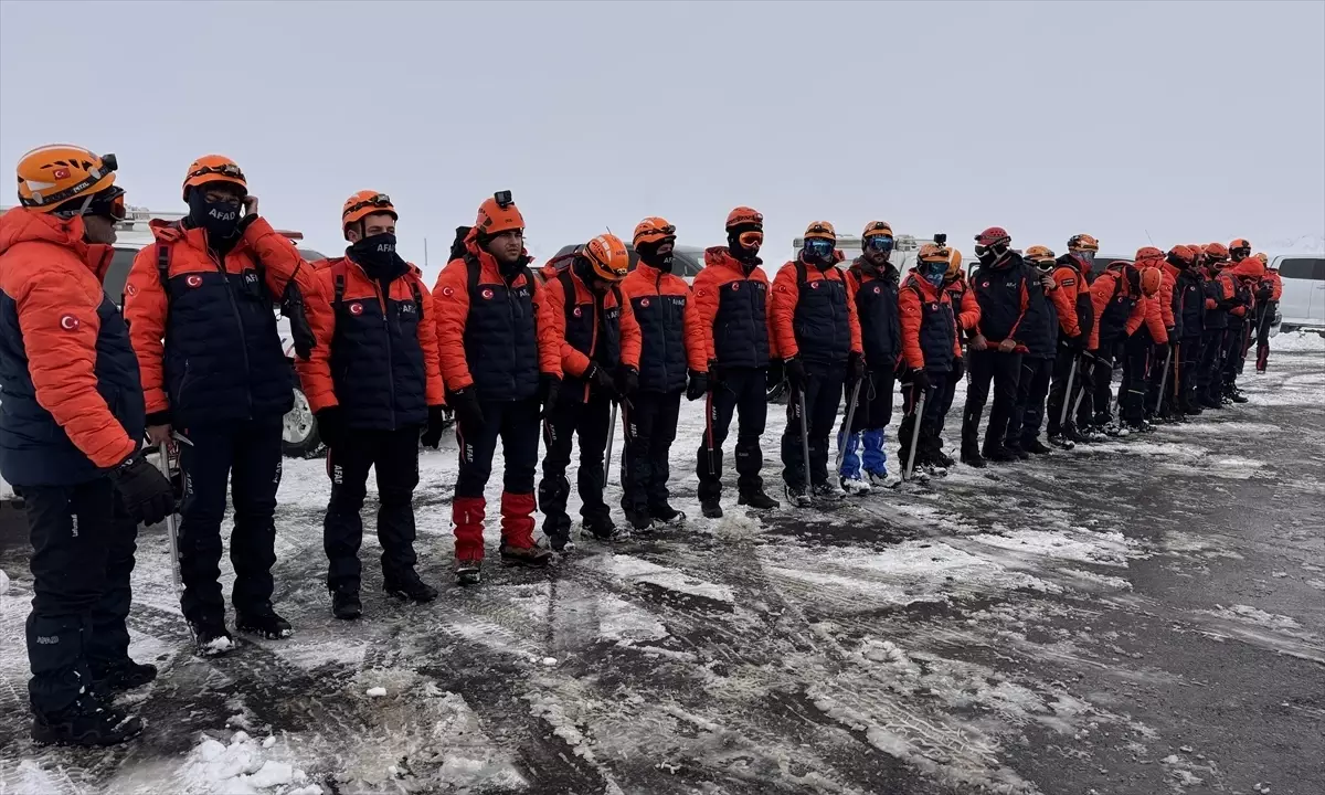 Kahramanmaraş’ta AFAD’dan Çığ Arama ve Kurtarma Tatbikatı