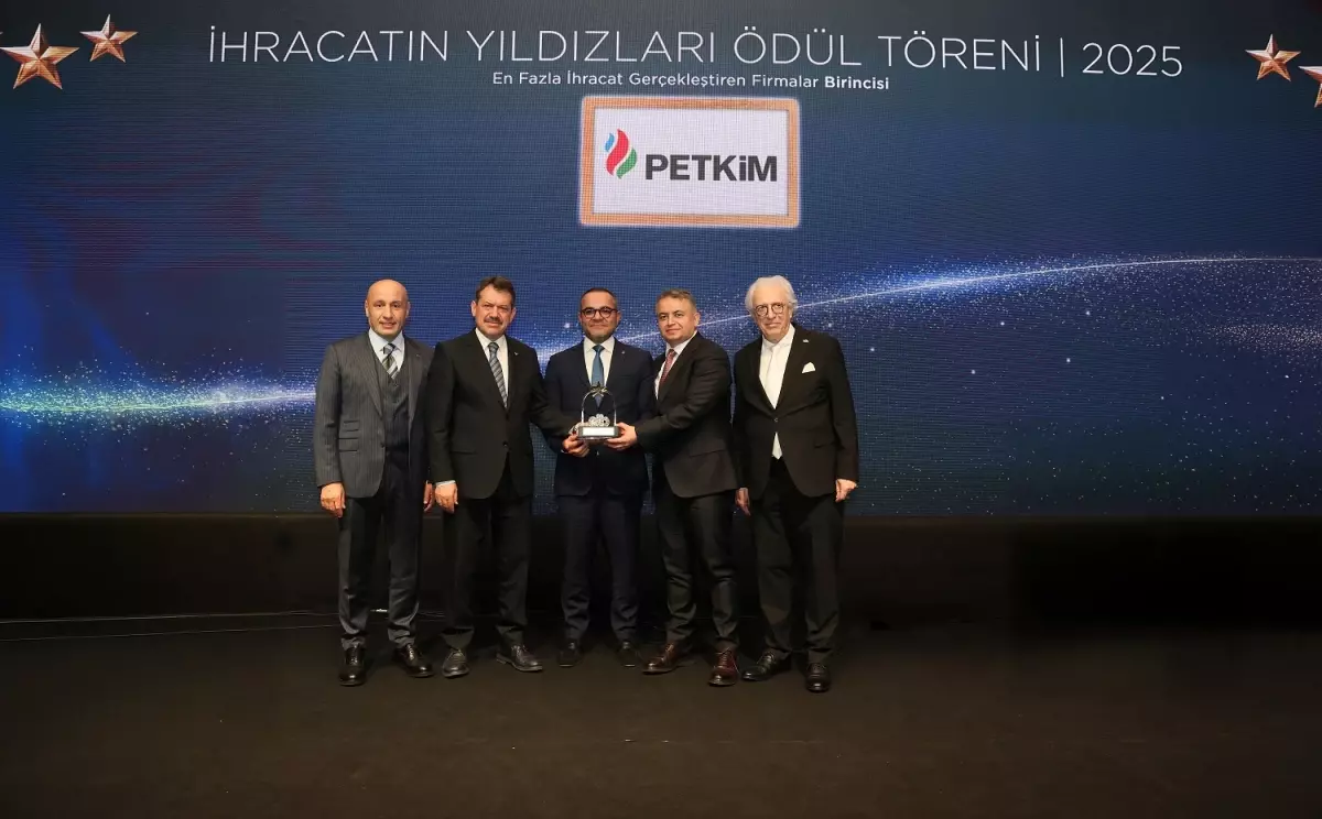 Petkim, 2025 Kimya İhracatında Ege Bölgesi Liderliğini Pekiştirdi