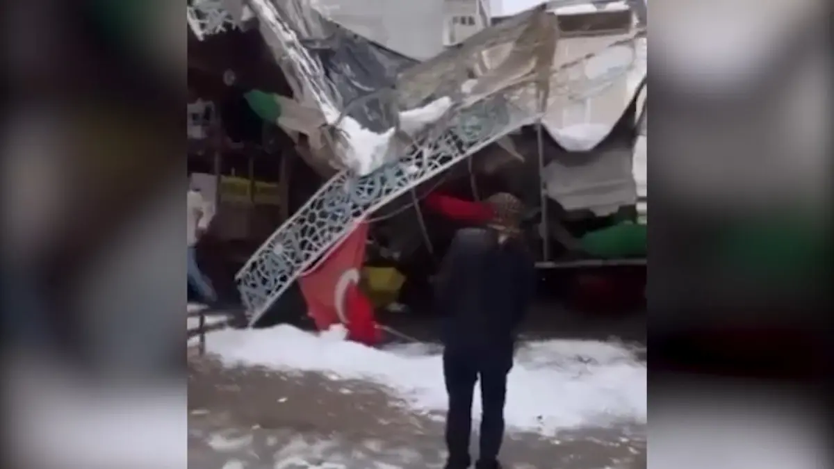 Şanlıurfa’da Şaşırtıcı Kar Örtüsü ve Ulaşım Zorlukları