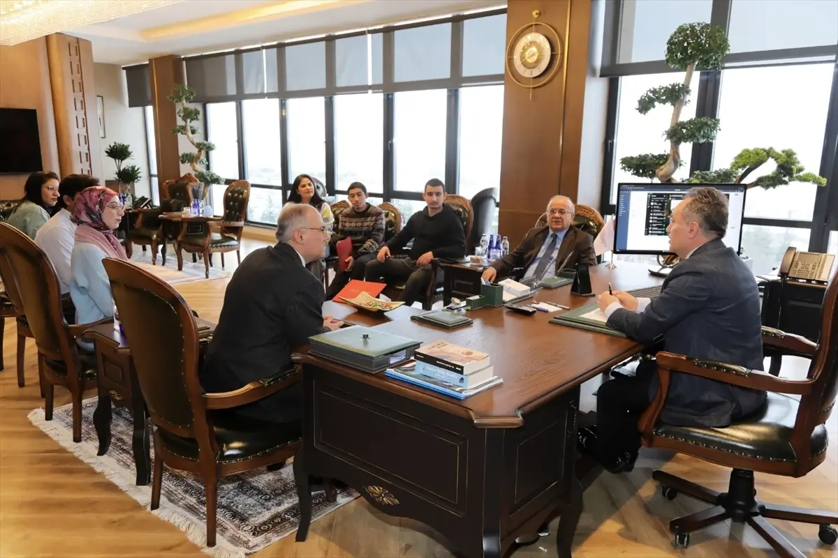 Uluslararası Araştırmacılar TOGÜ Rektörü Fatih Yılmaz ile Buluştu