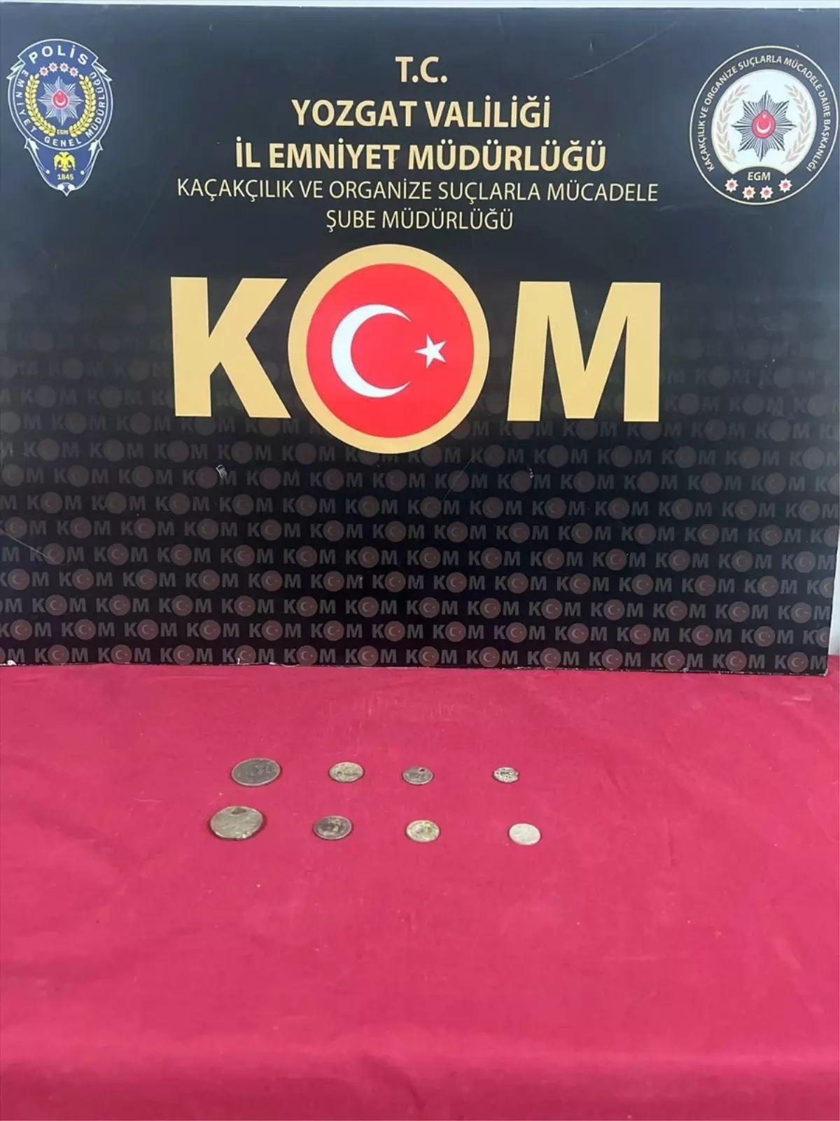 Yozgat Sarıkaya’da 8 Tarihi Sikke Ele Geçirildi, Şüpheli Gözaltına Alındı