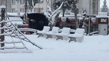 Adıyaman’da karla mücadele ekipleri