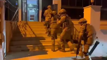 Operasyon sırasında ele geçirilen dijital materyaller