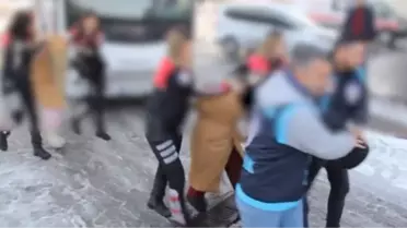 Operasyon sırasında tutuklanan şüpheli