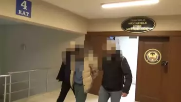 Operasyon sonrası tutuklama anı