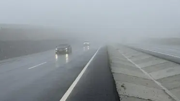 Tekirdağ’da sisli yol koşulları