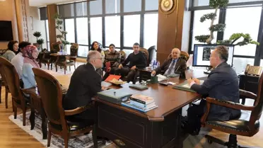 Uluslararası Araştırmacılar TOGÜ Rektörü Fatih Yılmaz ile Buluştu