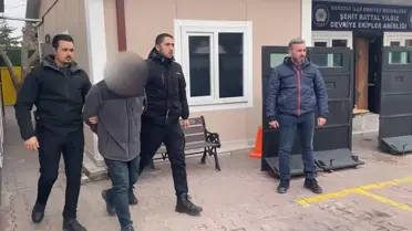 Polisin şüpheliyi yakaladığı an