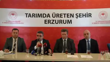 Erzurum tarımına yapılan 1,6 milyar TL'lik yatırım