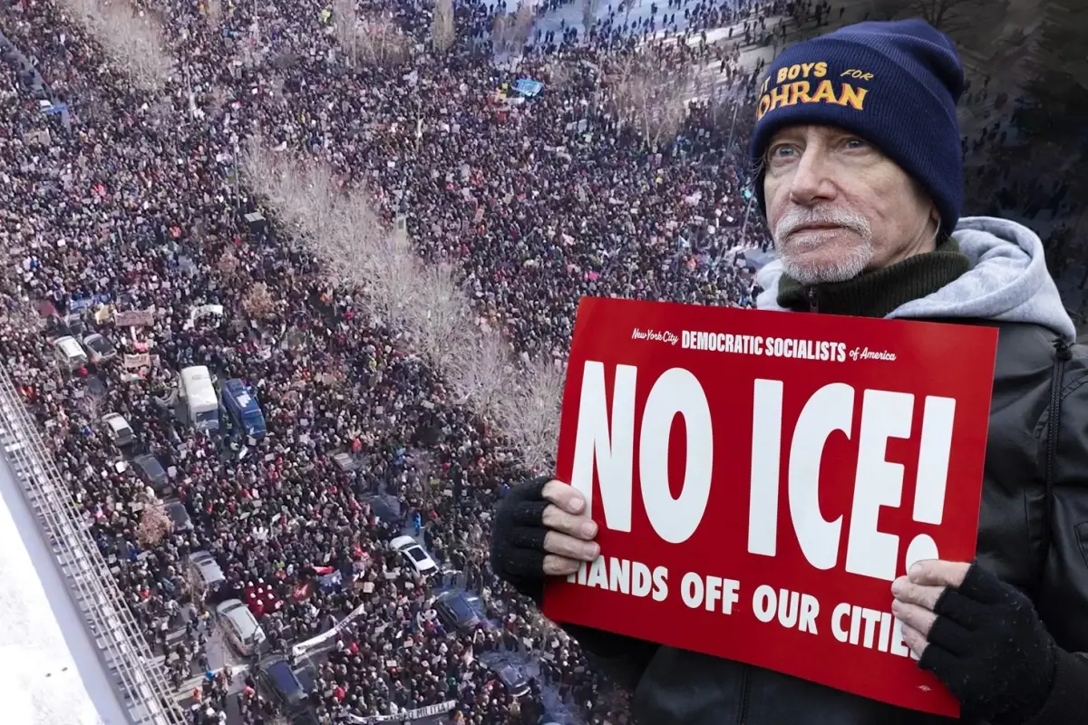 ABD’de Soğuk Hava Karşısında Buz Gibi Protestolar Sürüyor