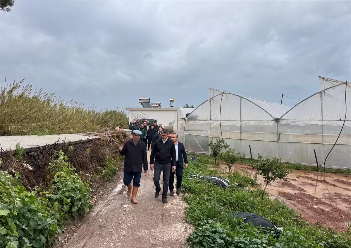 Kumluca’da Sel Felaketi Üzerine AK Parti Heyetinin Detaylı İncelemesi