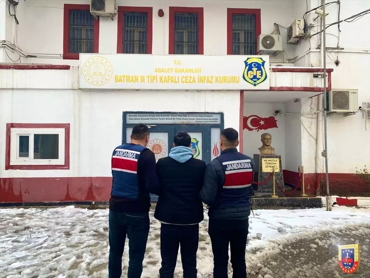 Batman’da Kaçak Hükümlü İ.Ş. Gercüş’te Yakalandı