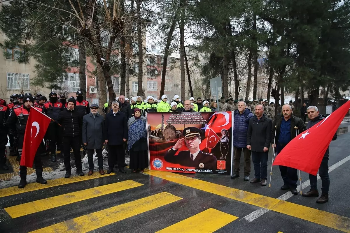 Diyarbakır’da 25 Yıllık Şehitlik Anısına Gaffar Okkan ve 5 Polis Memuru Anma Töreni Gerçekleştirildi