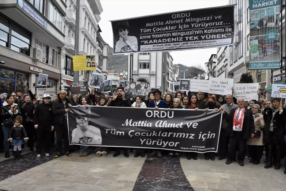 Ordu’da Mattia Minguzzi Anısına Yürüyüş Düzenlendi