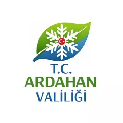 Türk bayrağıyla güncellenmiş Ardahan Valiliği logosu