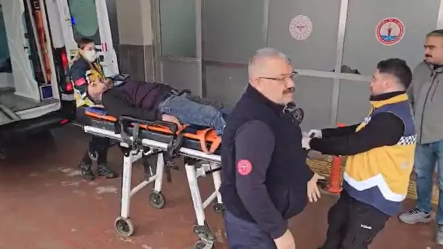 Polis ekiplerinin olay yerinde inceleme yapması