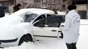 Olay yerinde polis ekipleri