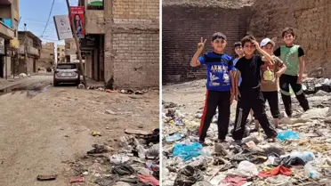 YPG'nin bölgedeki operasyonlarını gösteren harita