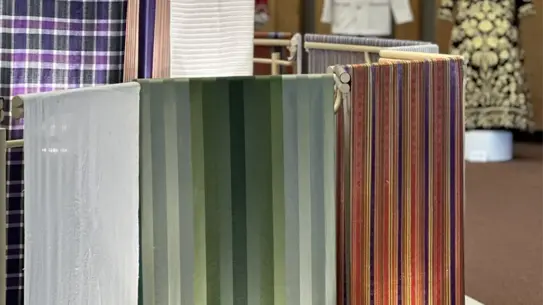 Sergide sergilenen bir dokuma eseri