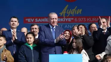 Kura çekimi anı ve Erdoğan
