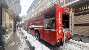 Yangın sonrası müdahale ekipleri