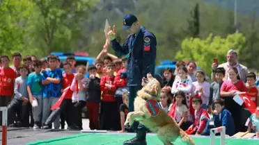 Ocak köpeği bir kurtarma operasyonunda