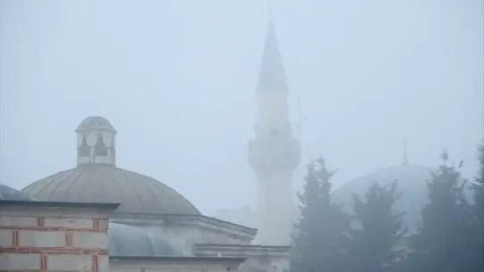 Sisli yollarda düşük görüş mesafesi