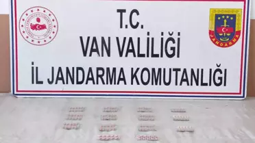 Ele geçirilen sentetik uyuşturucu hapların yakın çekimi