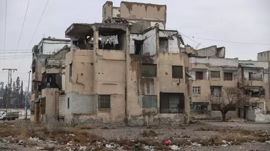 Rakka’da uyuşturucu ticareti sahnesi