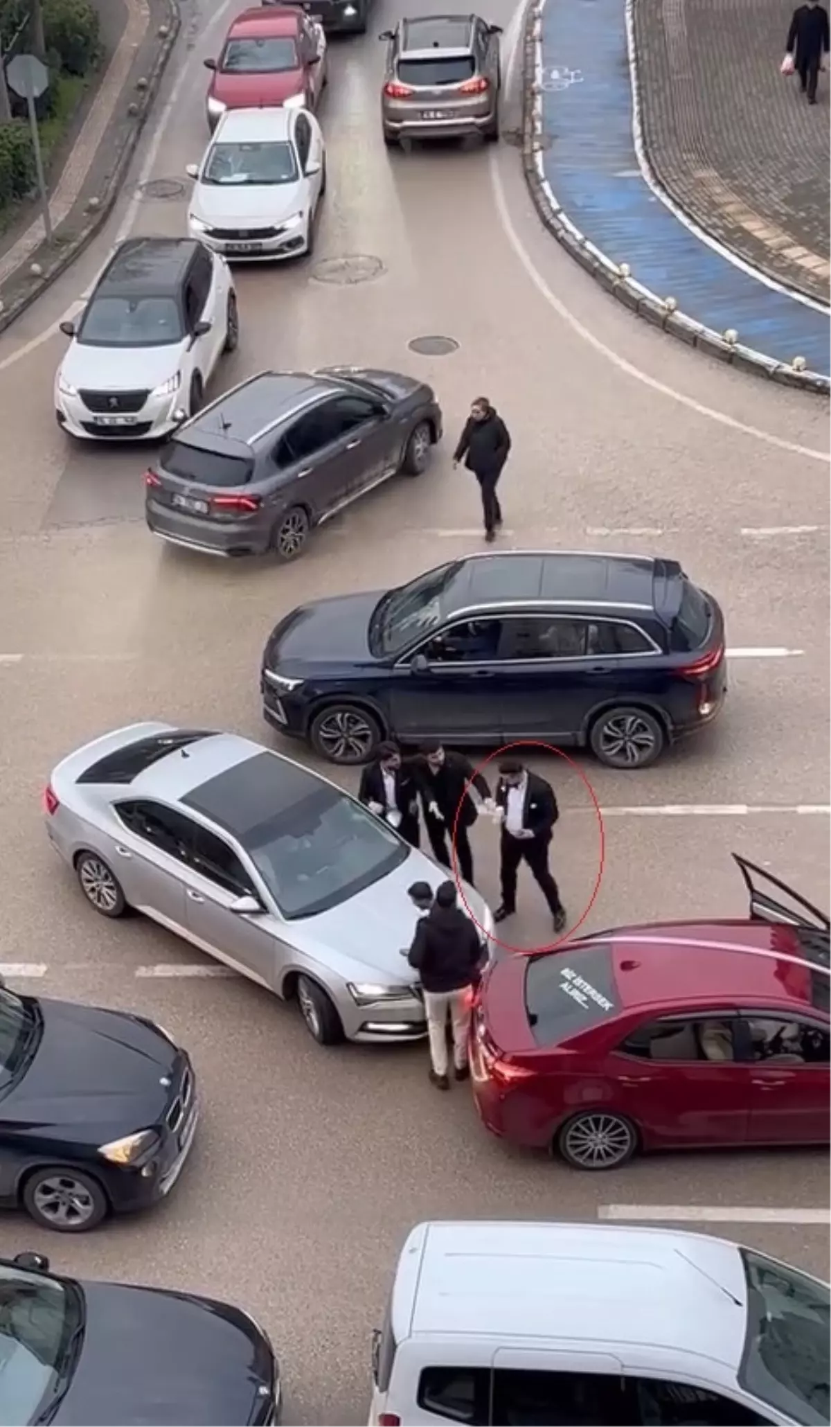 Bursa’da Düğün Konvoyuna Yönelik Saldırı Görüntülendi