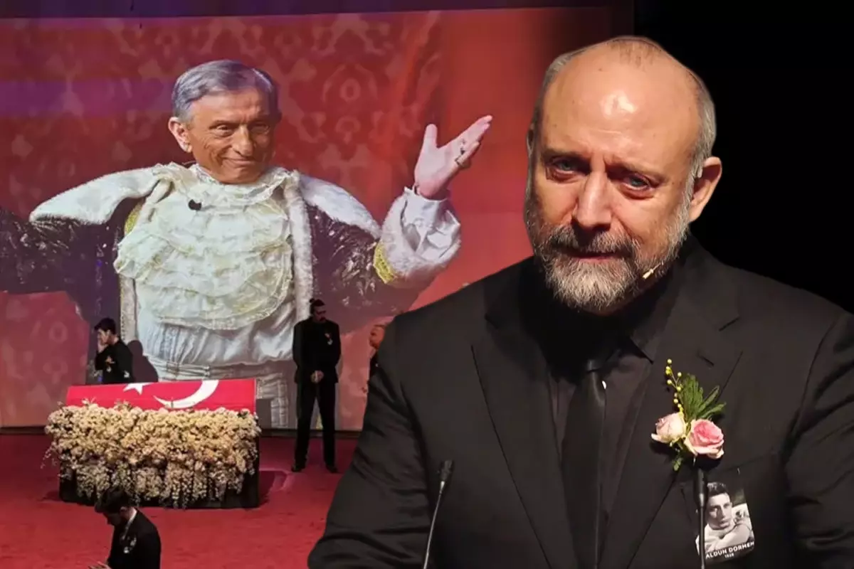Halit Ergenç, Haldun Dormen'e Veda Ederken Gözyaşlarına Boğuldu