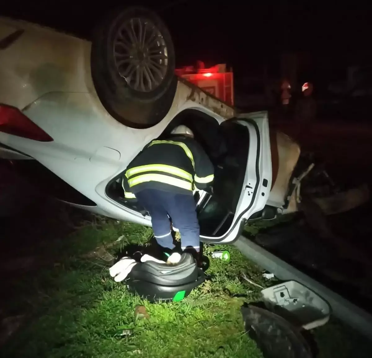 Hatay'ın Hassa İlçesinde 1 Yaşındaki Bebek Trafik Kazasında Hayatını Kaybetti